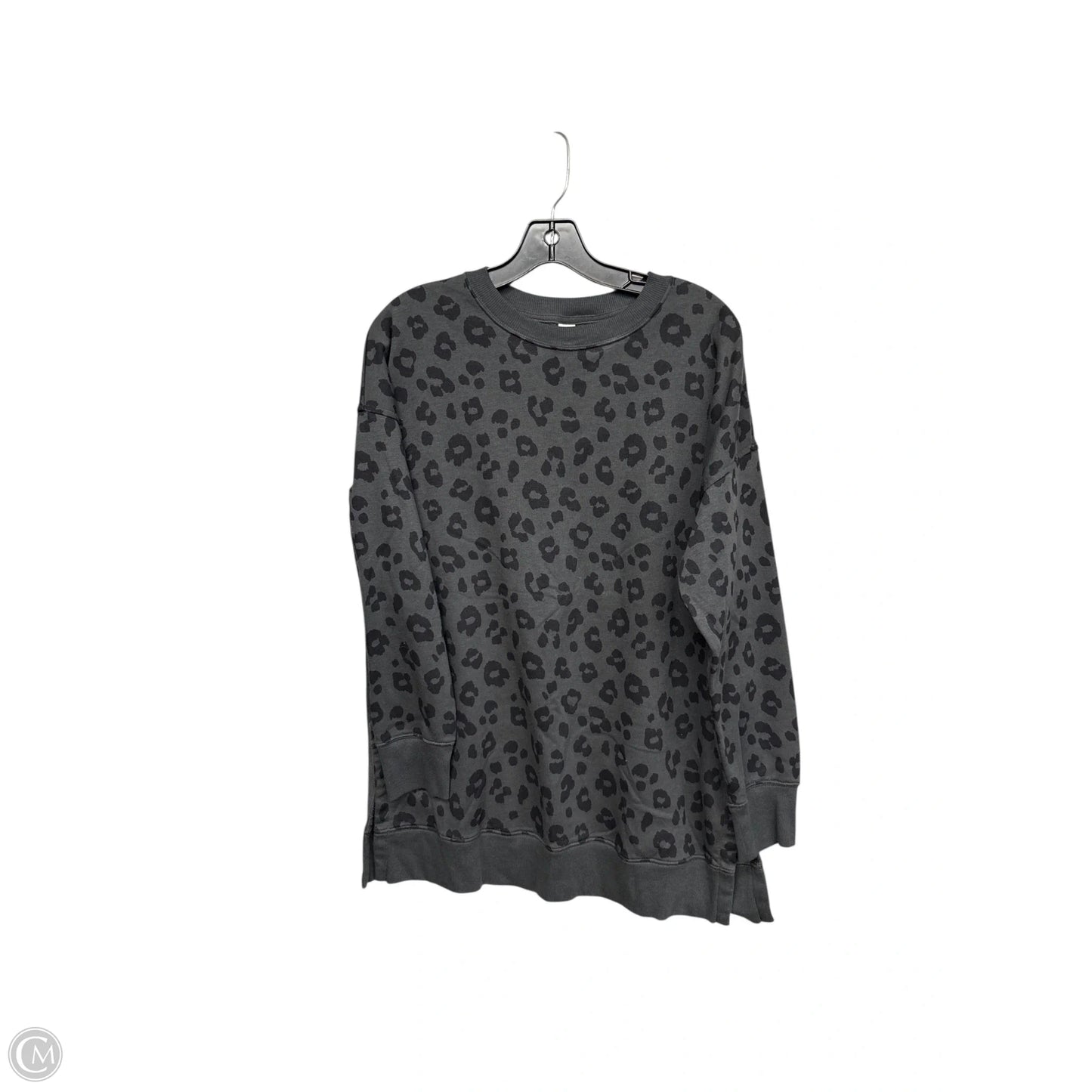 Sweatshirt Crewneck By Old Navy In Animal Print, Size: M
