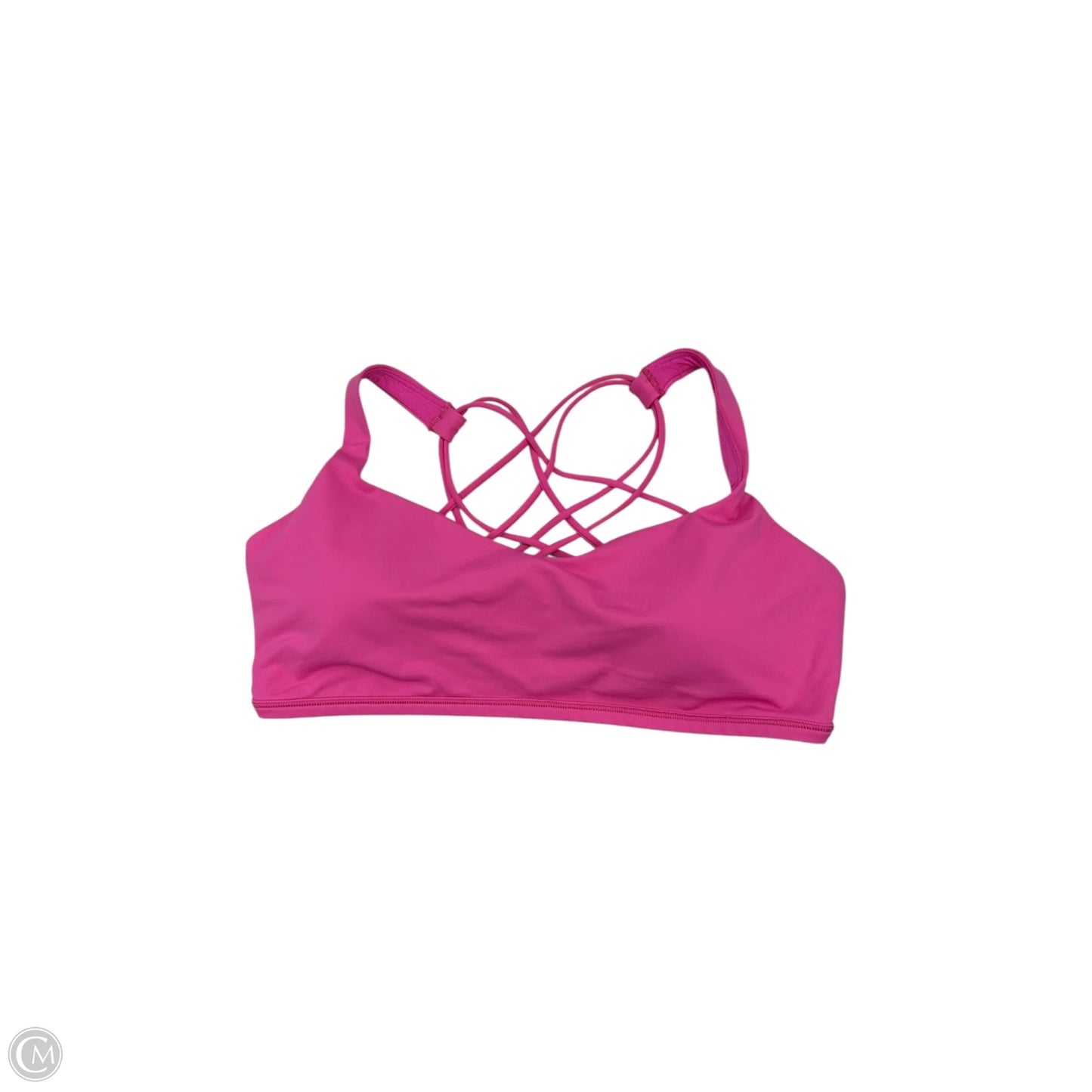 Athletic Bra By Lululemon In Pink, Size: 14