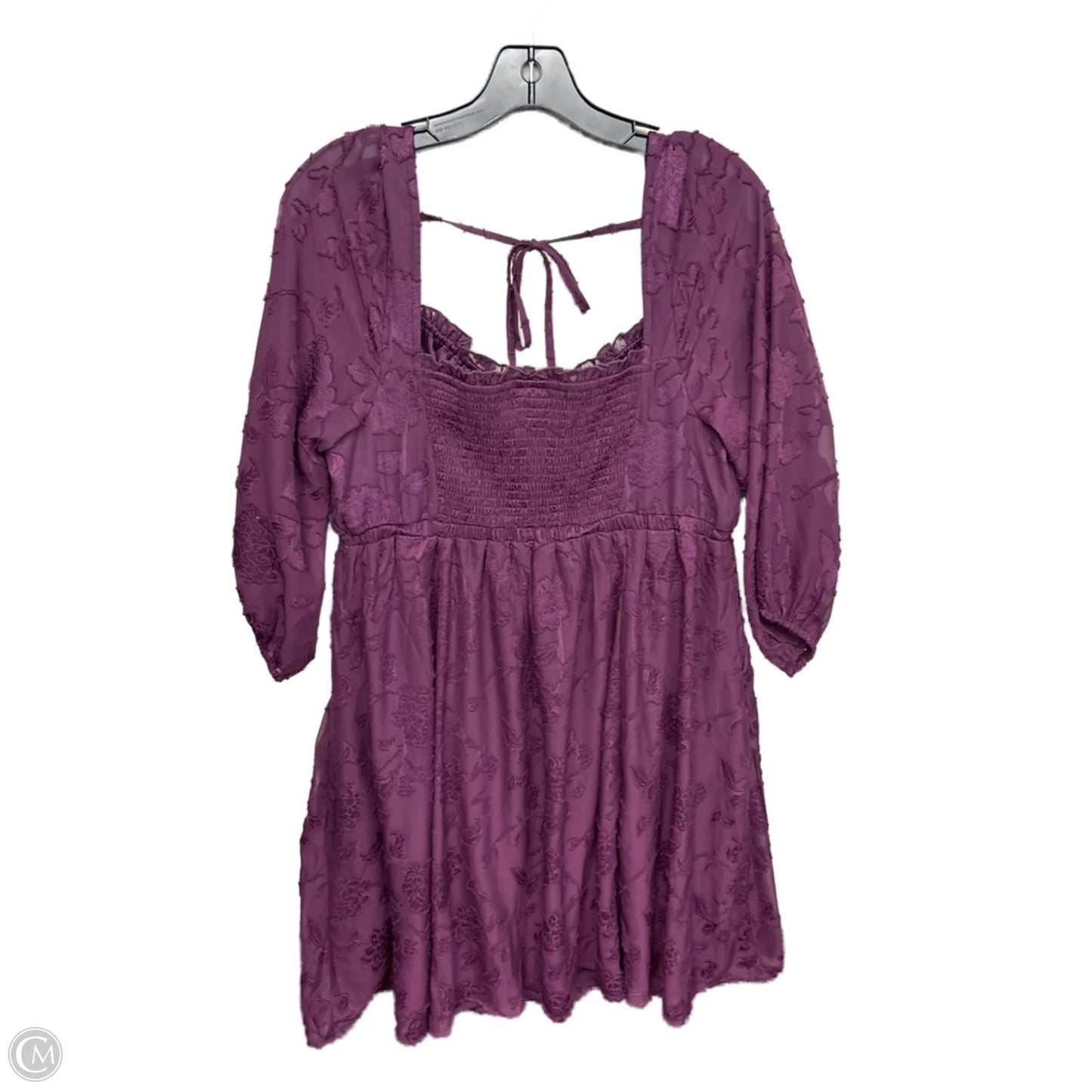 Dress Casual Short By Torrid In Purple, Size: L