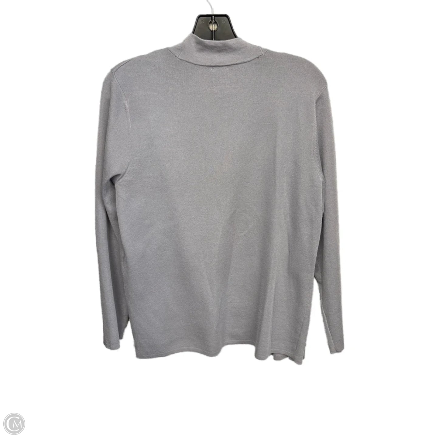 Cardigan By Anne Klein In Purple, Size: L