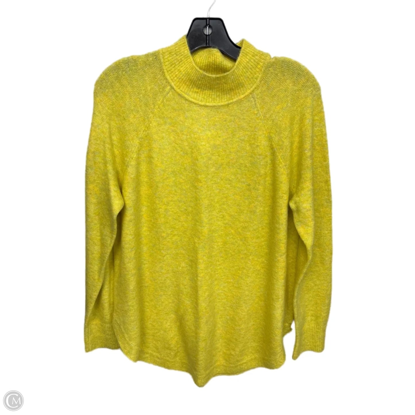 Sweater By Loft In Yellow, Size: L