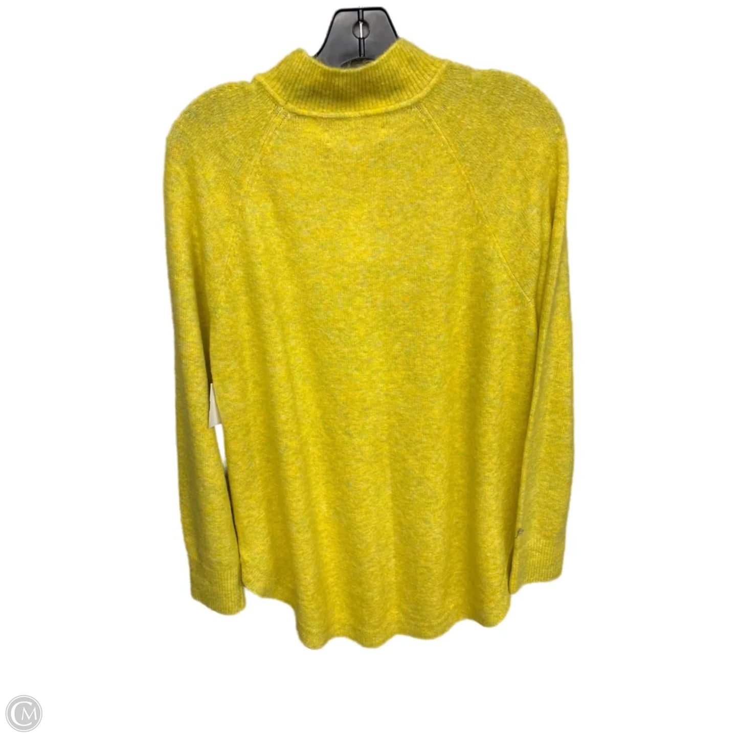 Sweater By Loft In Yellow, Size: L