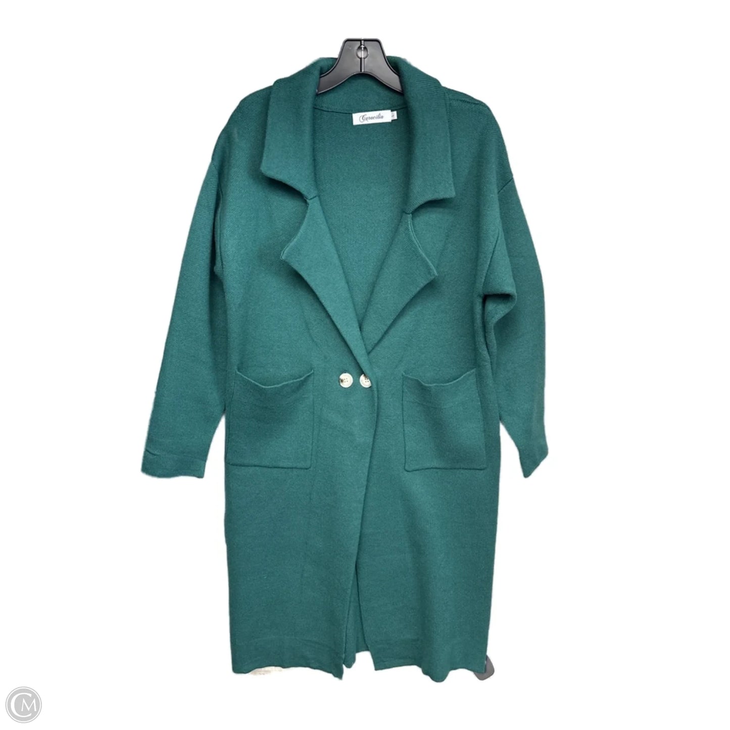 Jacket Other By Clothes Mentor In Green, Size: L