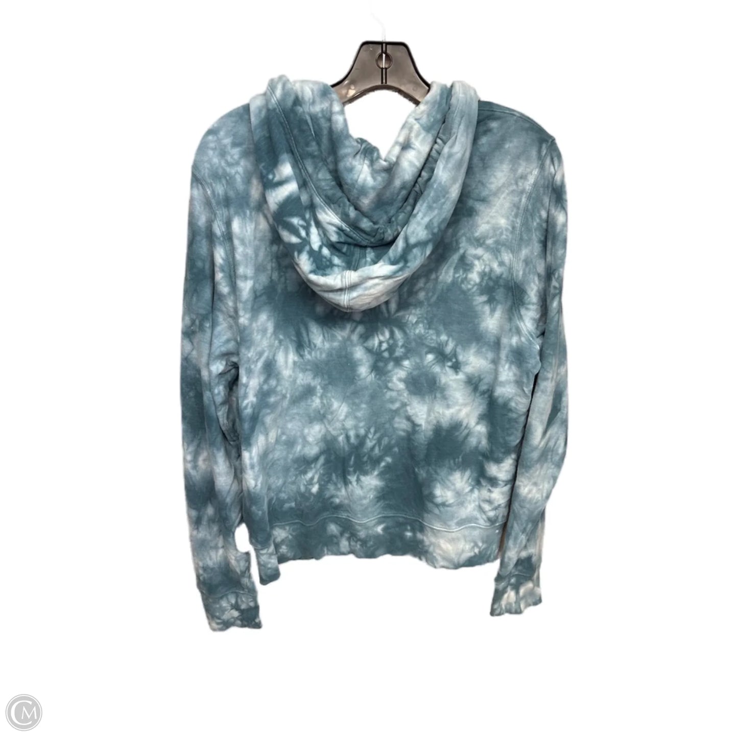 Athletic Sweatshirt Hoodie By Athleta In Blue, Size: L