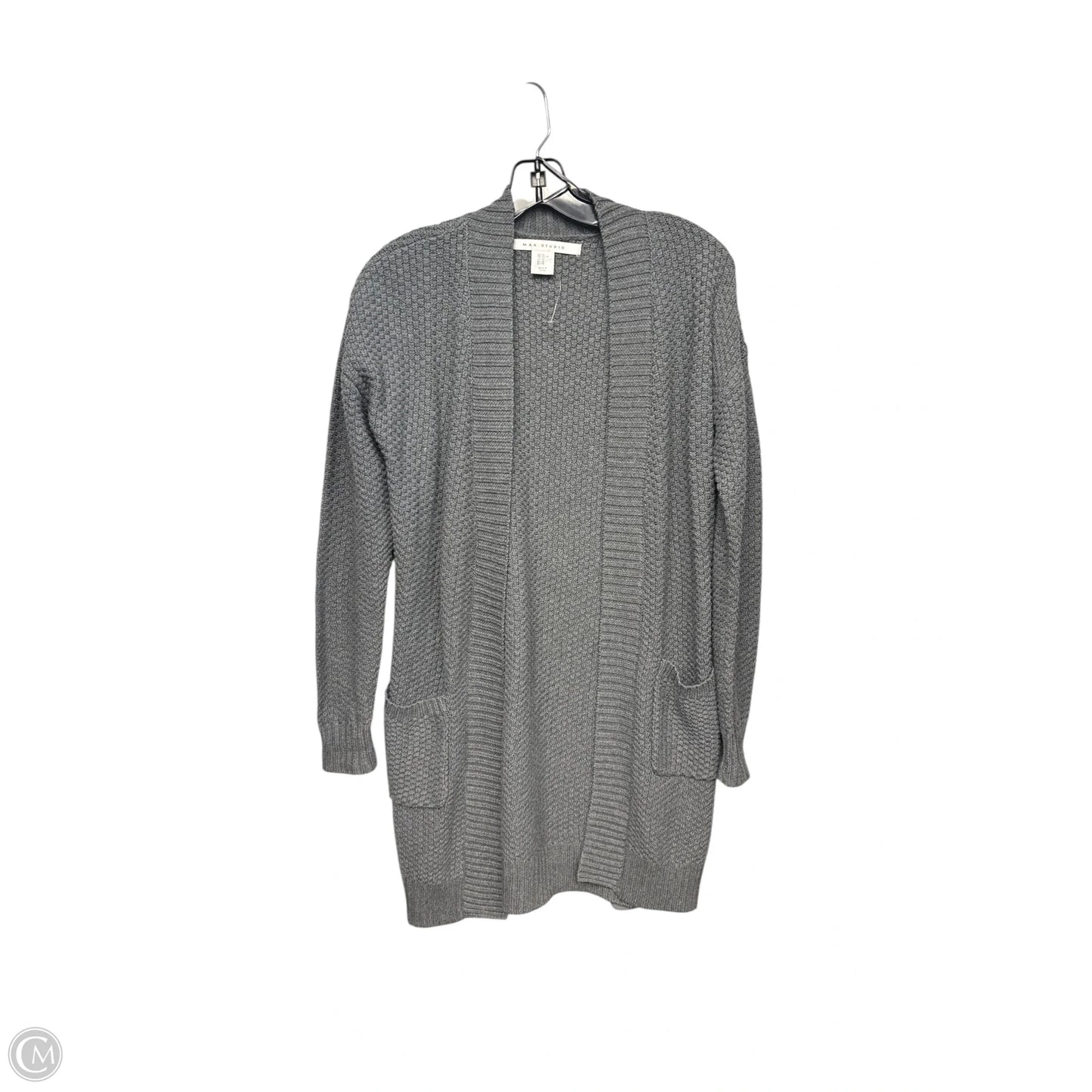Cardigan By Max Studio In Grey, Size: Xs