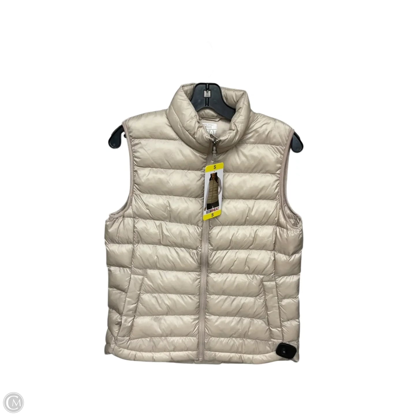 Vest Puffer & Quilted By 32 Degrees In Tan, Size: S