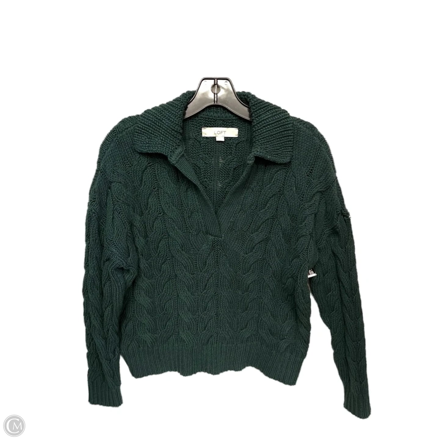 Sweater By Loft In Green, Size: S