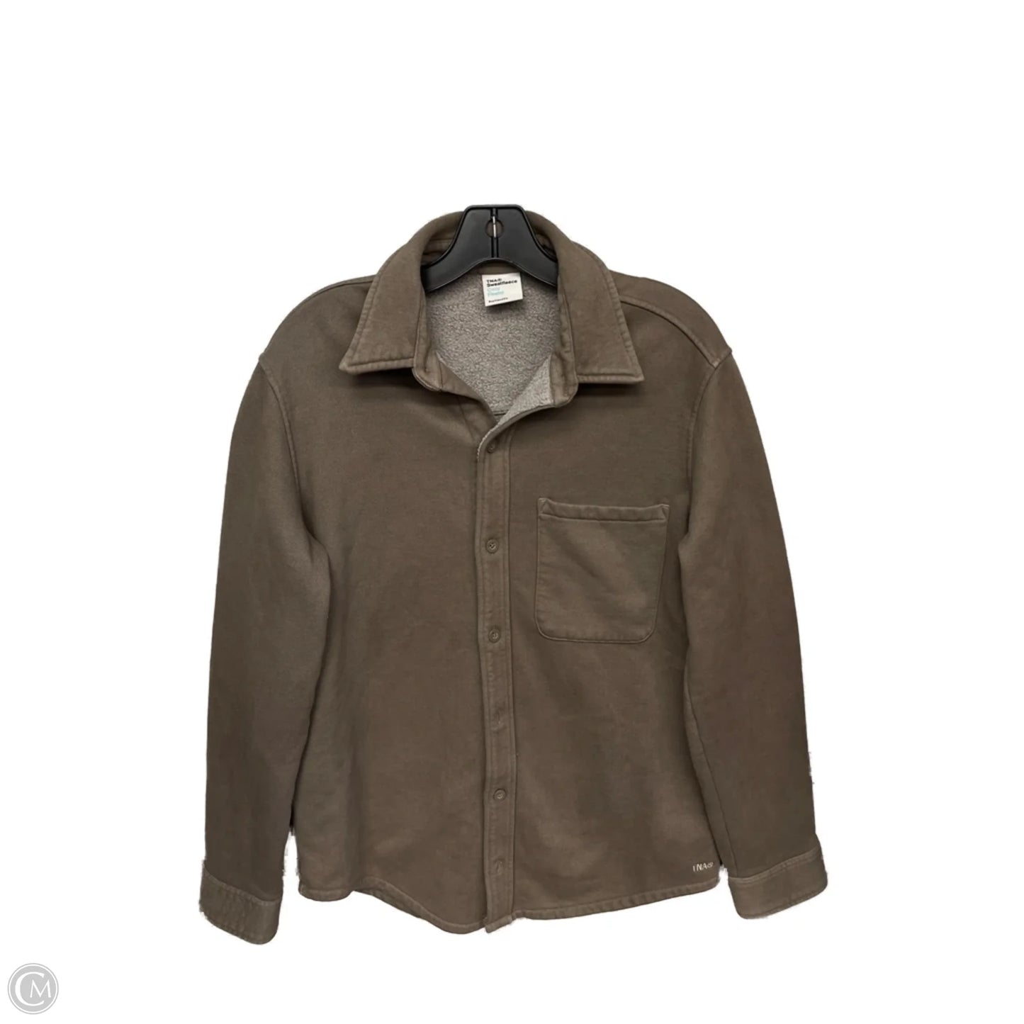 Top Long Sleeve By Aritzia In Brown, Size: S