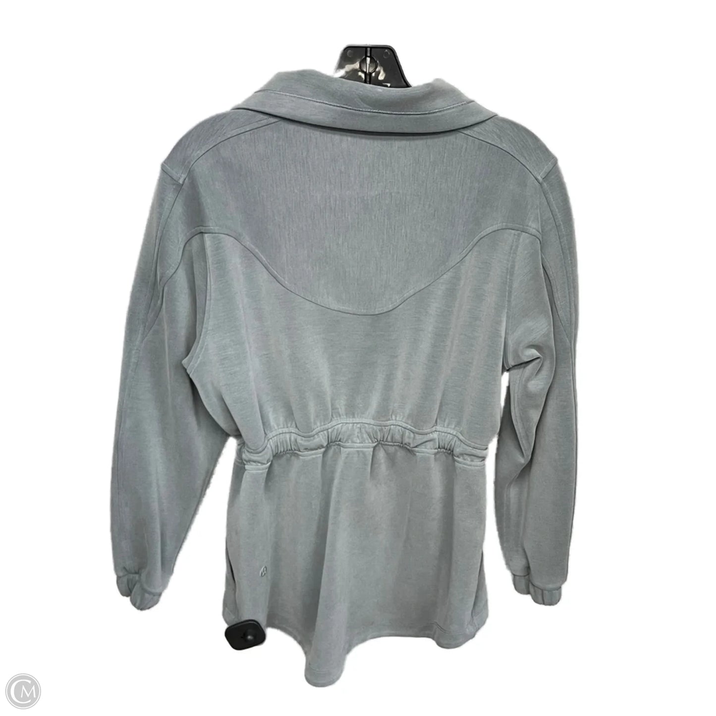 Athletic Jacket By Lululemon In Blue, Size: 2