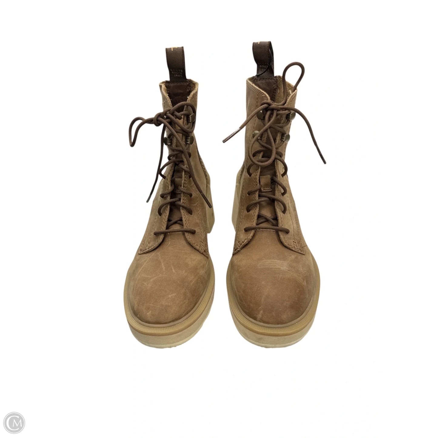 Boots Ankle Flats By Teva In Brown, Size: 6.5