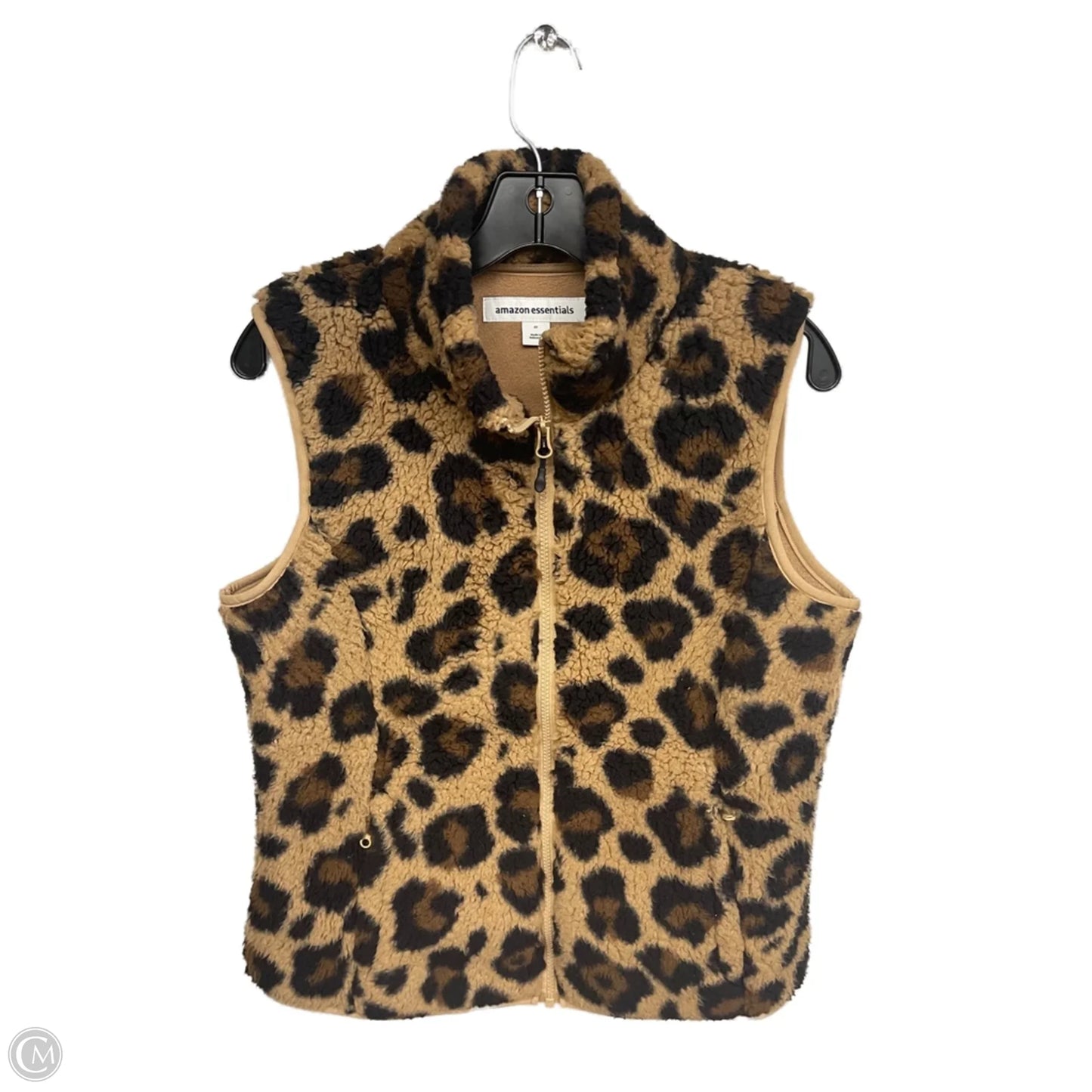 Vest Faux Fur & Sherpa By Amazon Essentials In Animal Print, Size: M