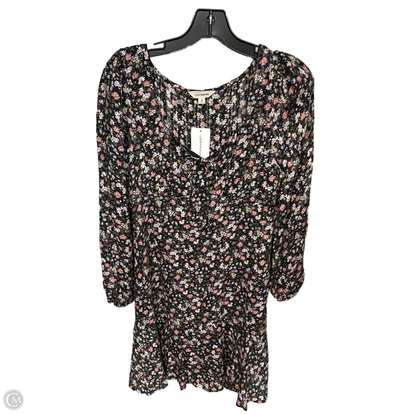 Dress Casual Short By Lucky Brand In Floral Print, Size: M