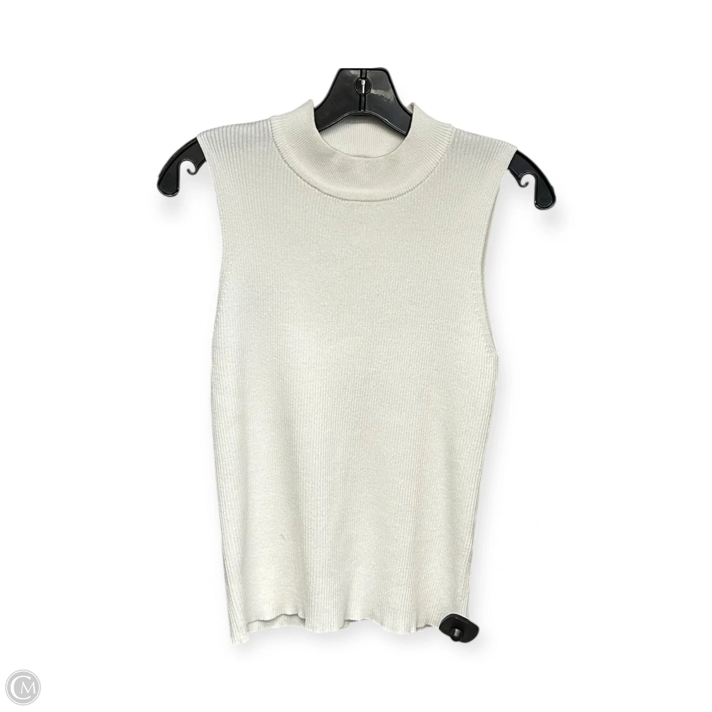 Top Sleeveless By John + Jenn In White, Size: L