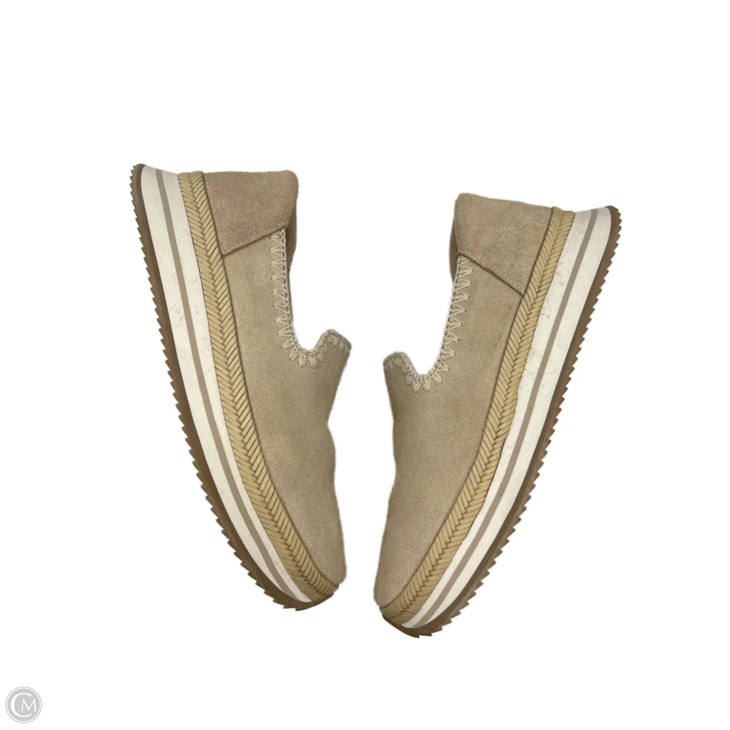 Shoes Sneakers By Toms In Tan, Size: 8.5