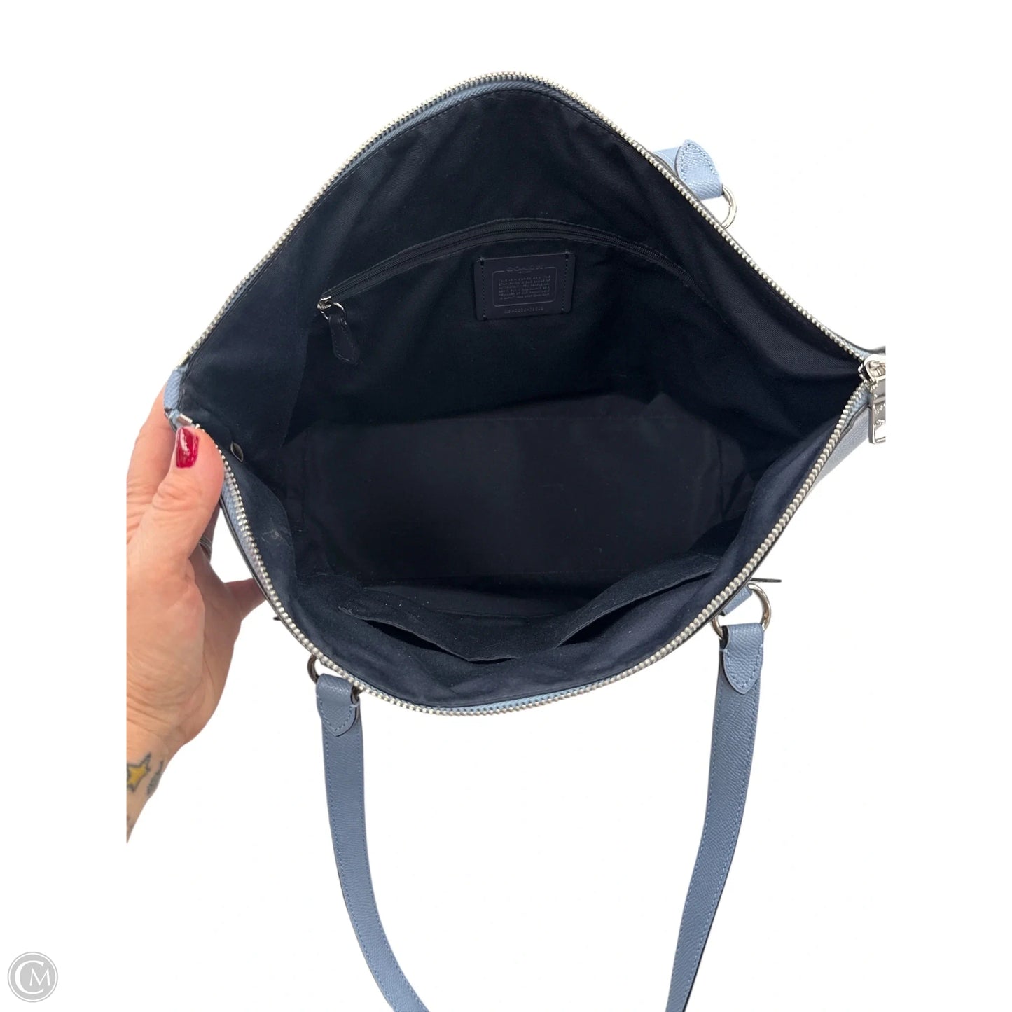 Handbag Designer By Coach, Size: Medium