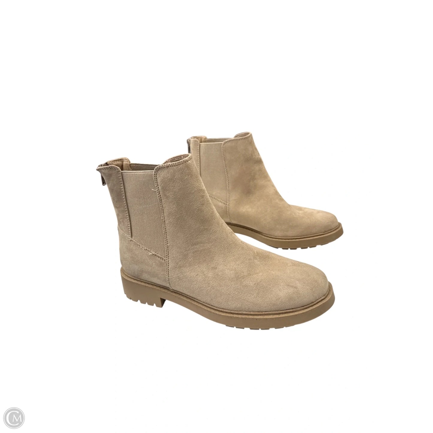 Boots Ankle Flats By Esprit In Brown, Size: 8