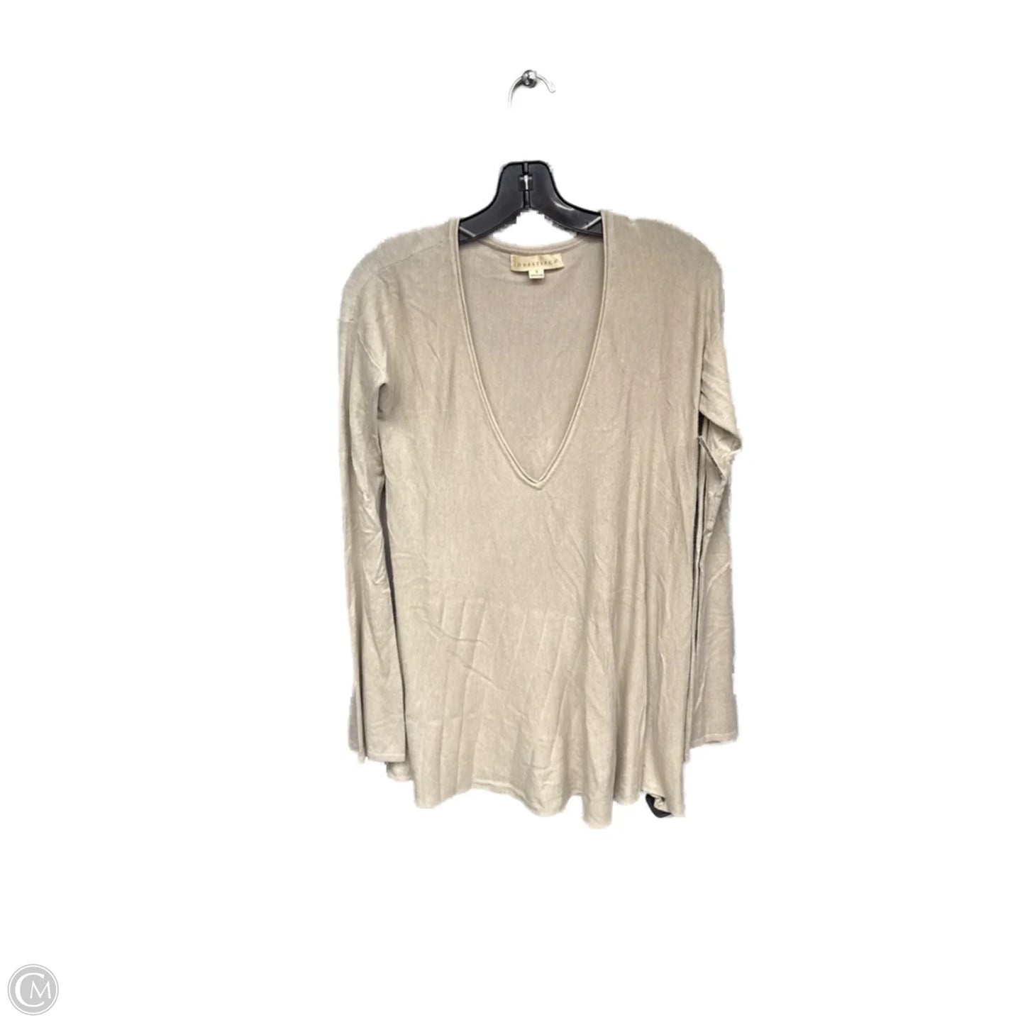 Top Long Sleeve By Lovestitch In Cream, Size: S