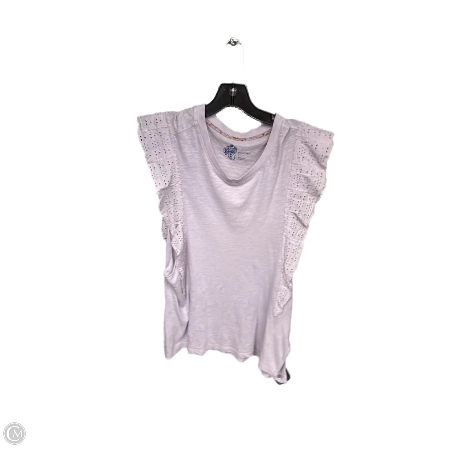 Top Short Sleeve By Pilcro In Purple, Size: S