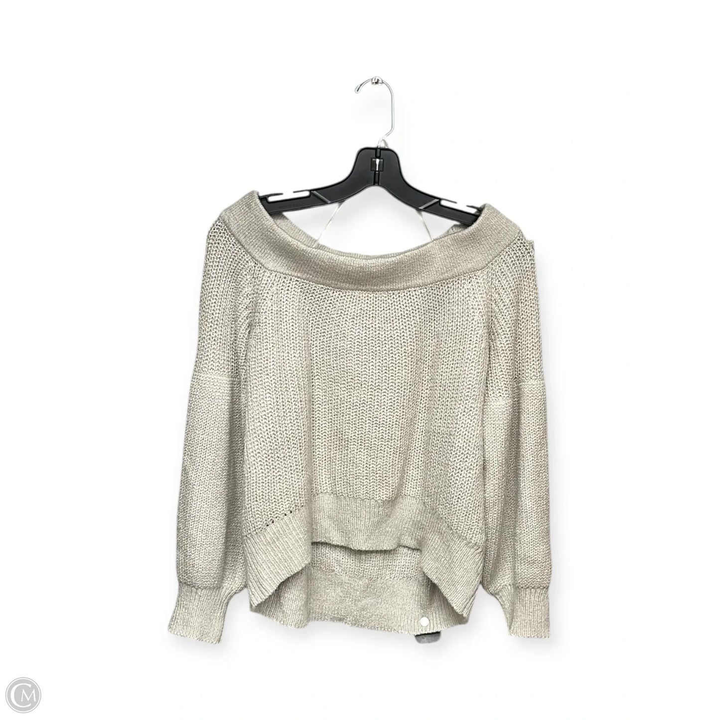 Sweater By Miracle In Beige, Size: S