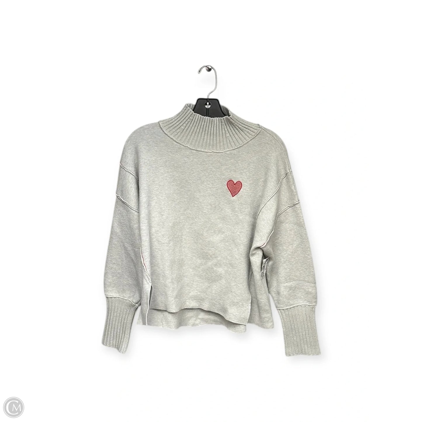 Sweater By Maeve In Grey, Size: Xs