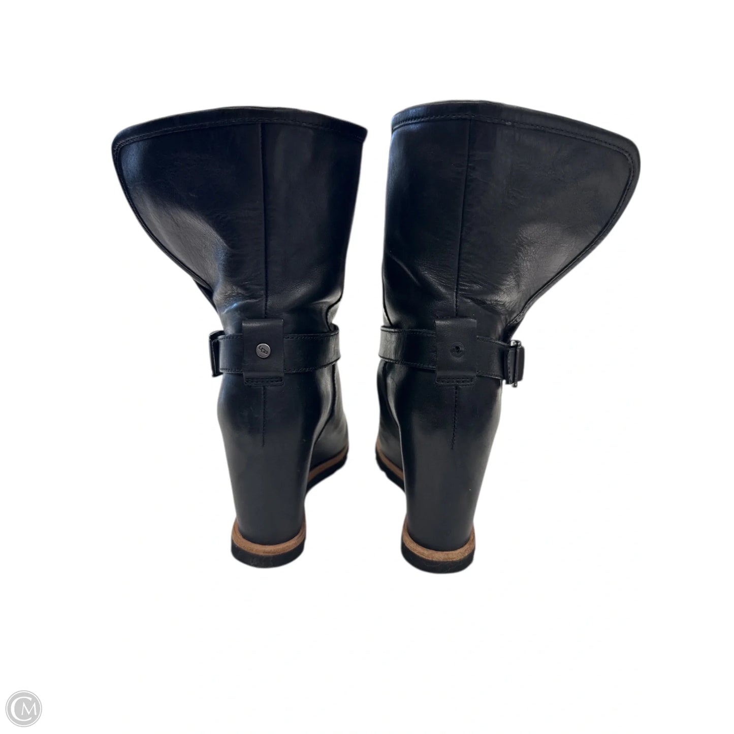 Boots Designer By Ugg In Black, Size: 6