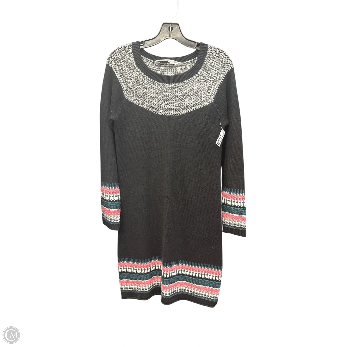 Dress Sweater By Athleta In Black & Grey, Size: S