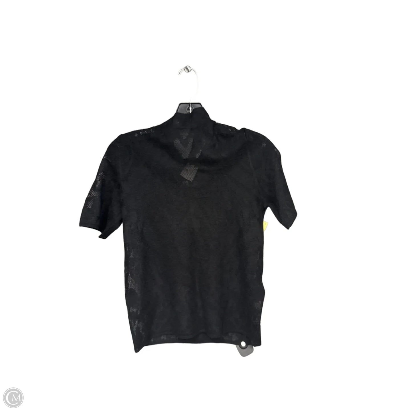 Top Short Sleeve By Clothes Mentor In Black, Size: Xs