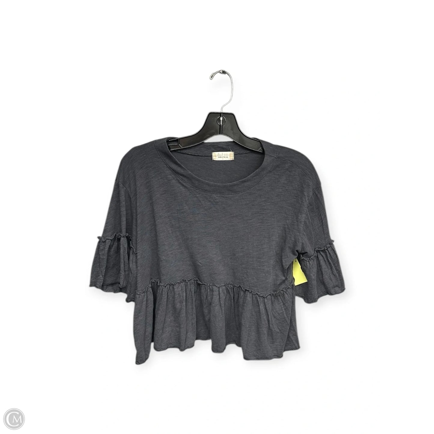 Top Short Sleeve By Altard State In Grey, Size: S