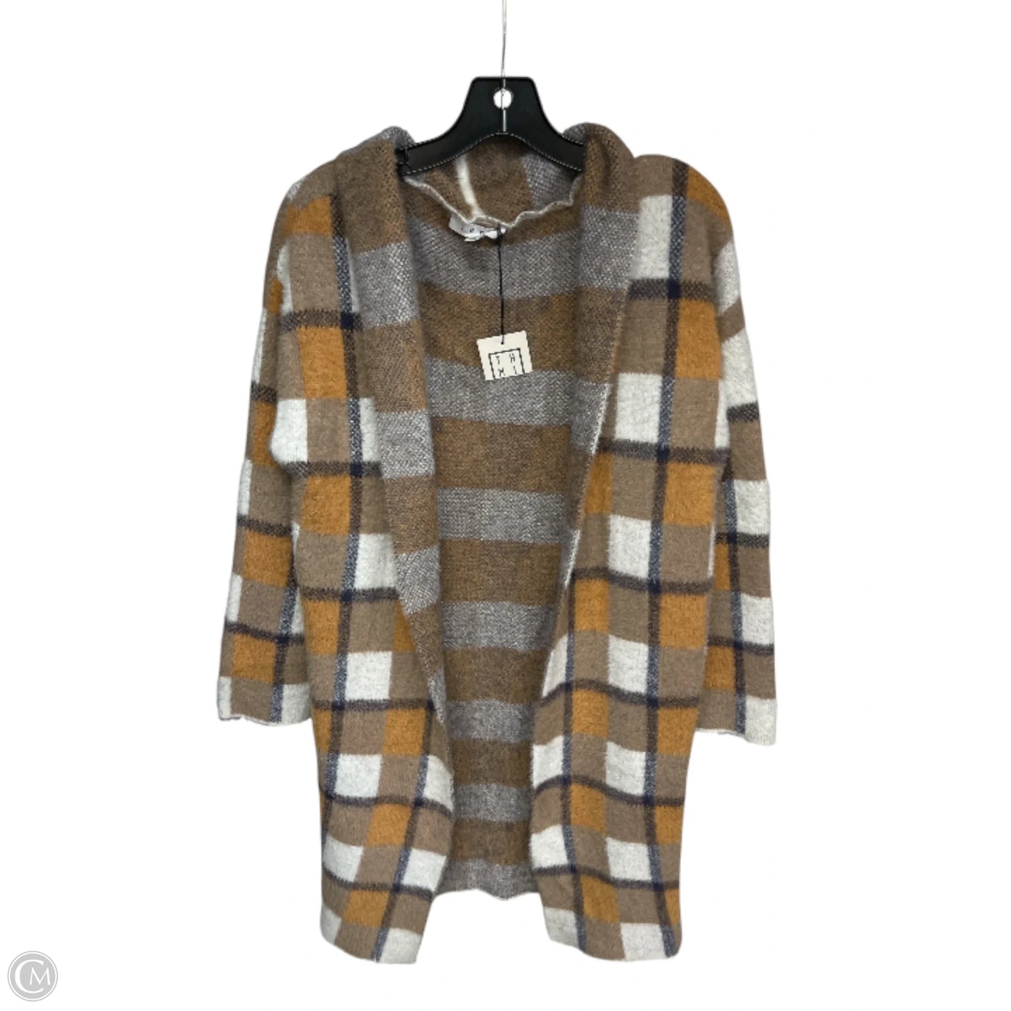 Cardigan By Thml In Brown & White, Size: L