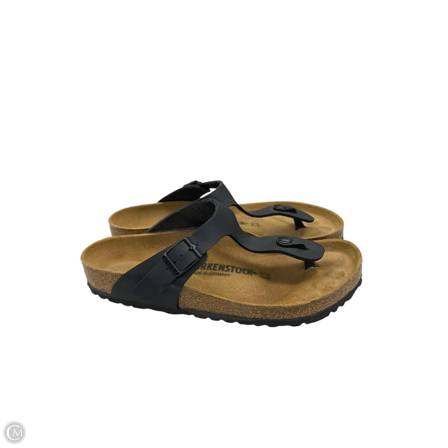 Shoes Flats By Birkenstock In Black, Size: 8