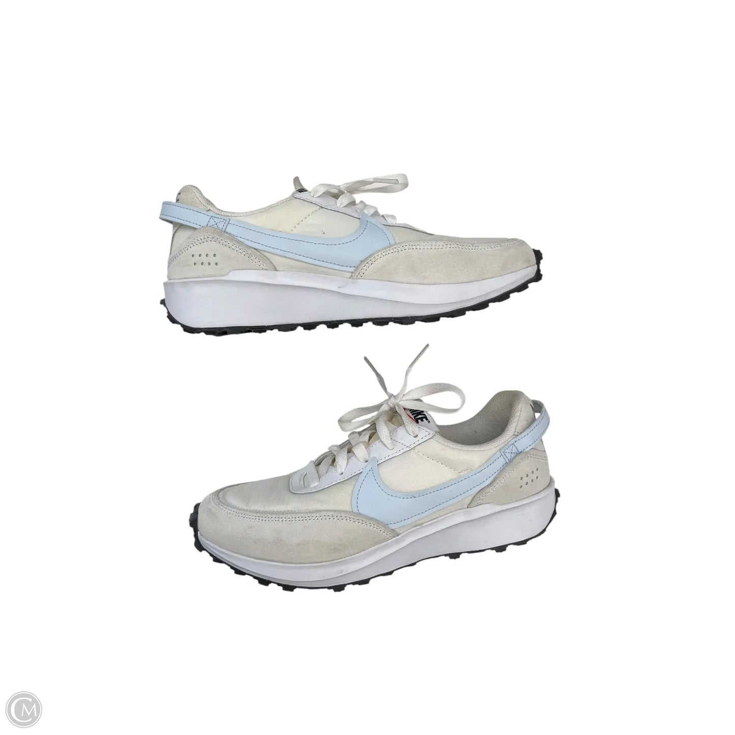 Shoes Athletic By Nike Apparel In Blue & White, Size: 8