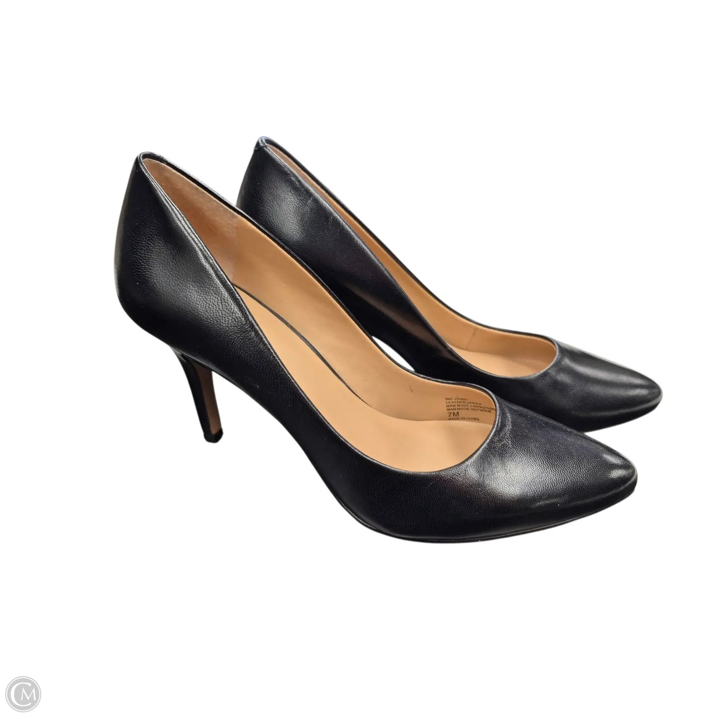 Shoes Heels Platform By Inc In Black, Size: 7