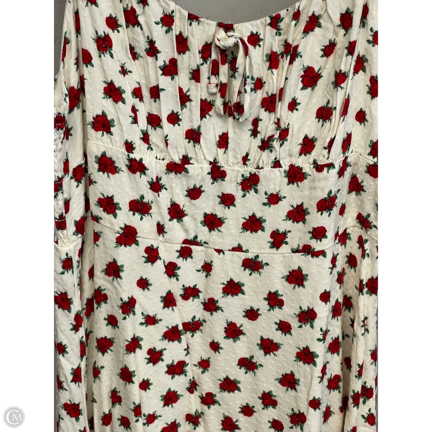 Dress Casual Short By Blu Pepper In Floral Print, Size: M