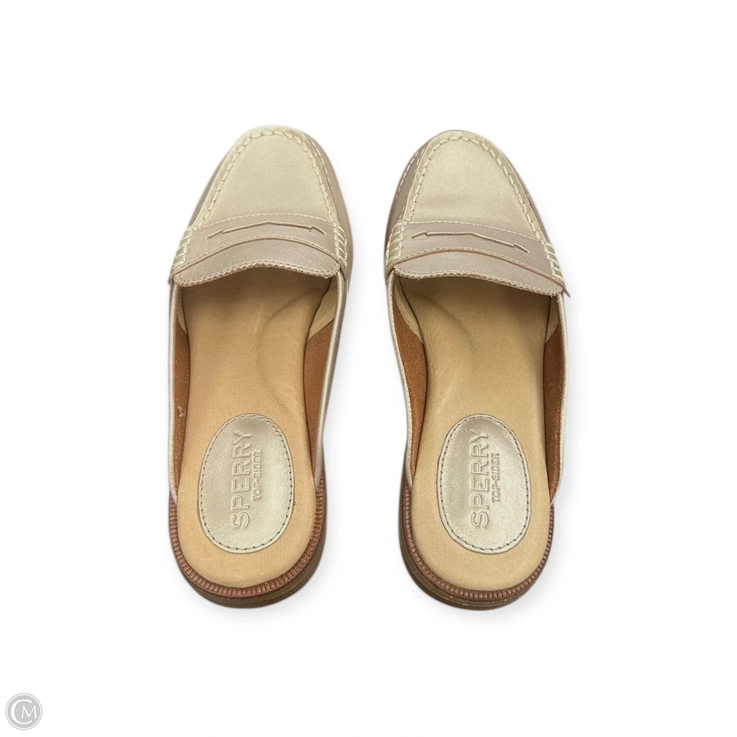 Shoes Flats By Sperry In Gold, Size: 6