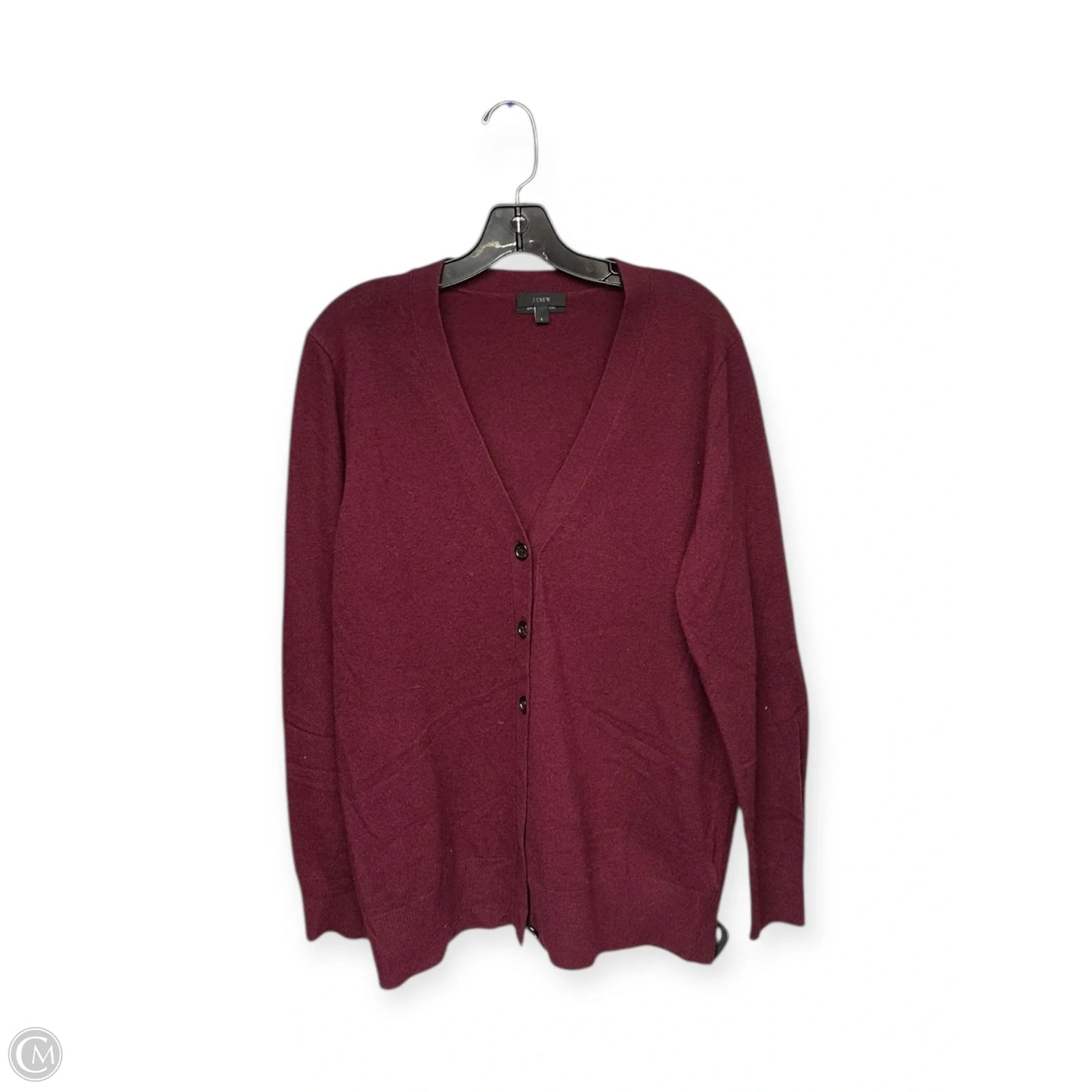 Cardigan By J. Crew In Red, Size: L