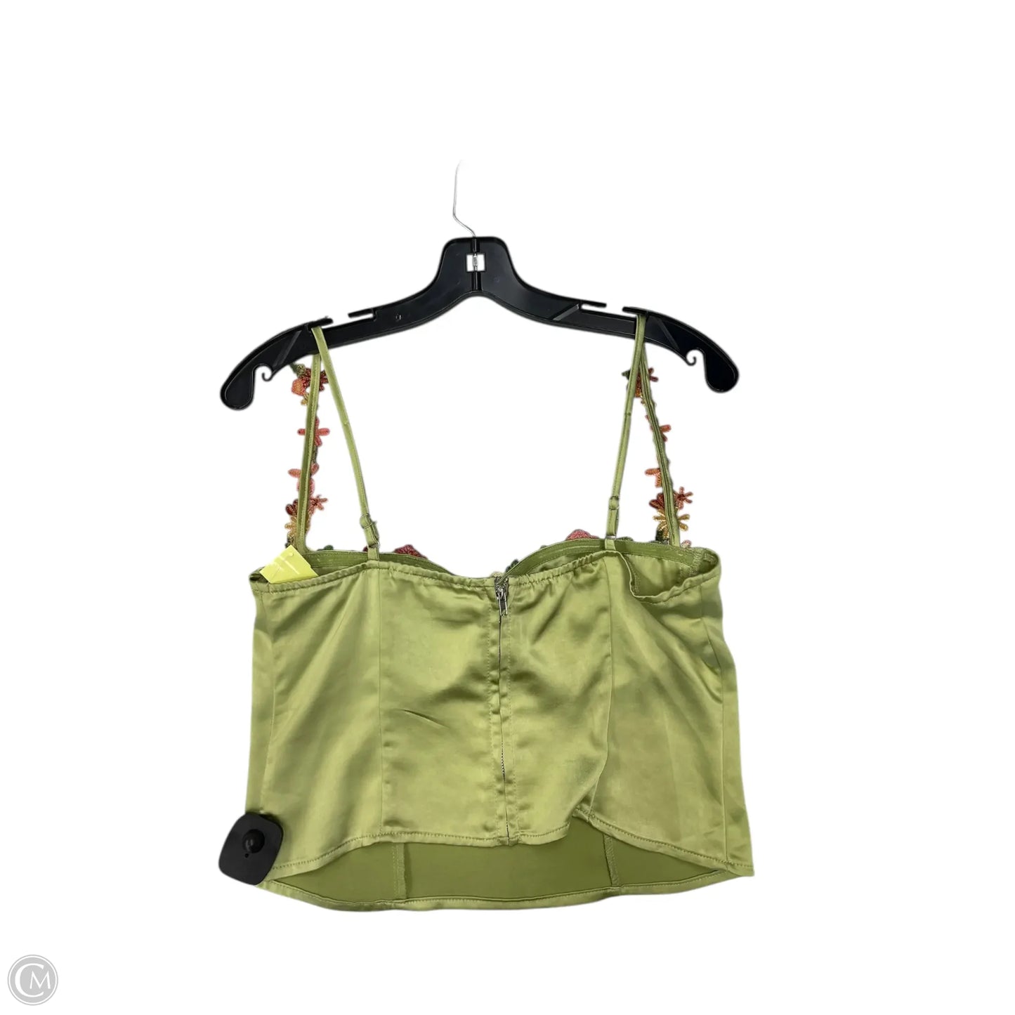 Top Sleeveless By Princess Polly In Green, Size: 8
