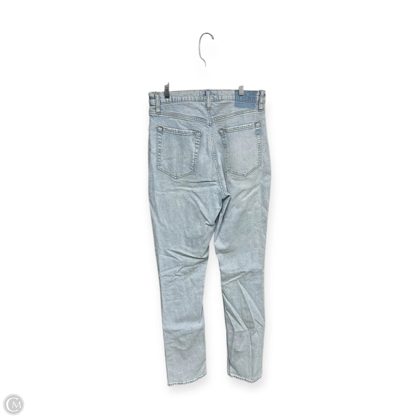 Jeans Straight By Abercrombie And Fitch In Blue Denim, Size: 10l