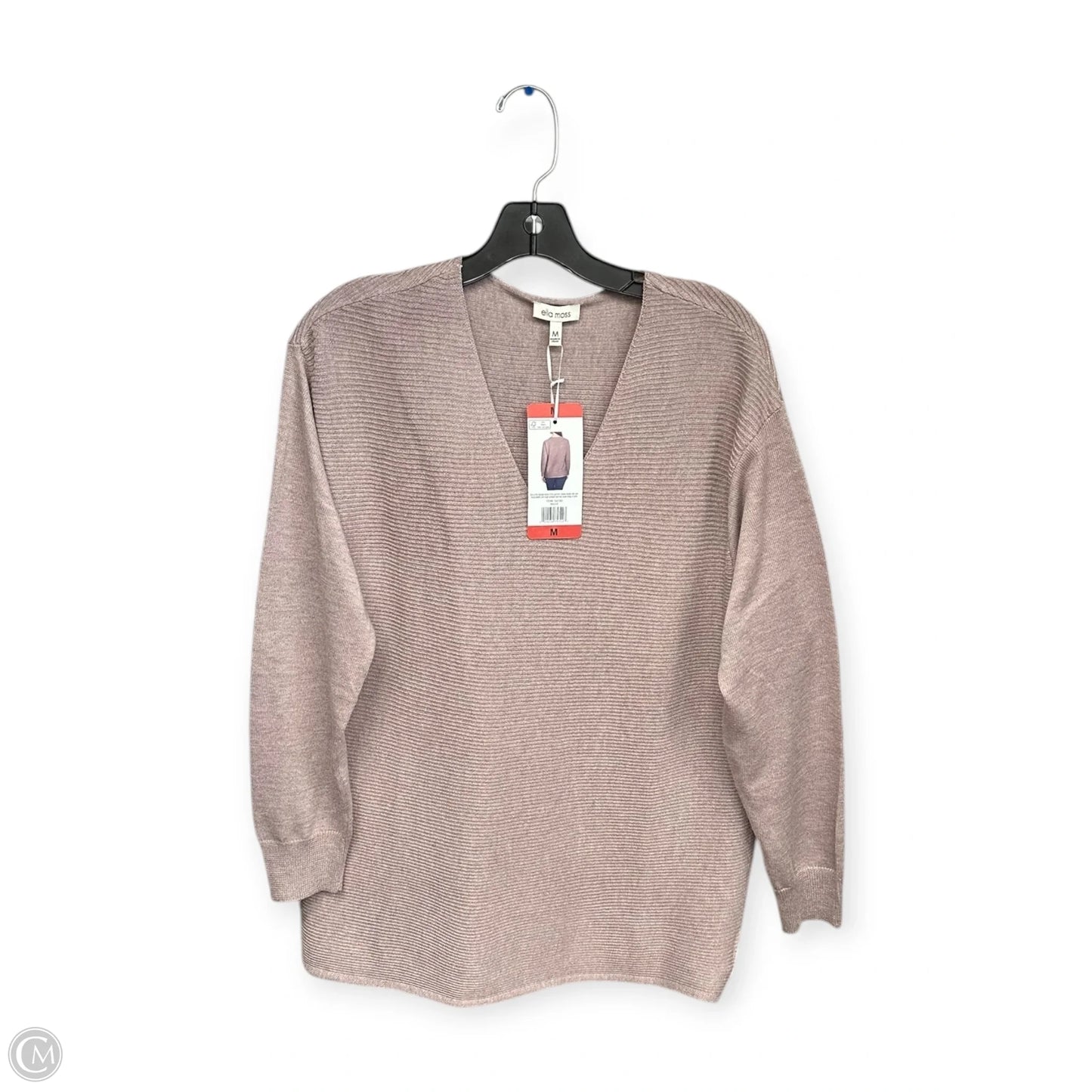 Sweater By Ella Moss In Pink, Size: M