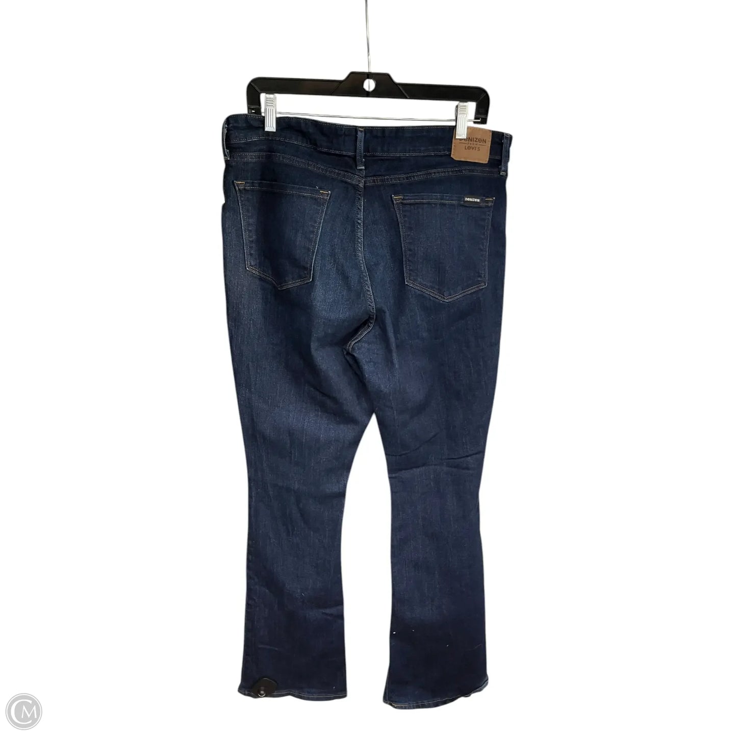 Jeans Boot Cut By Denizen By Levis In Blue Denim, Size: 16