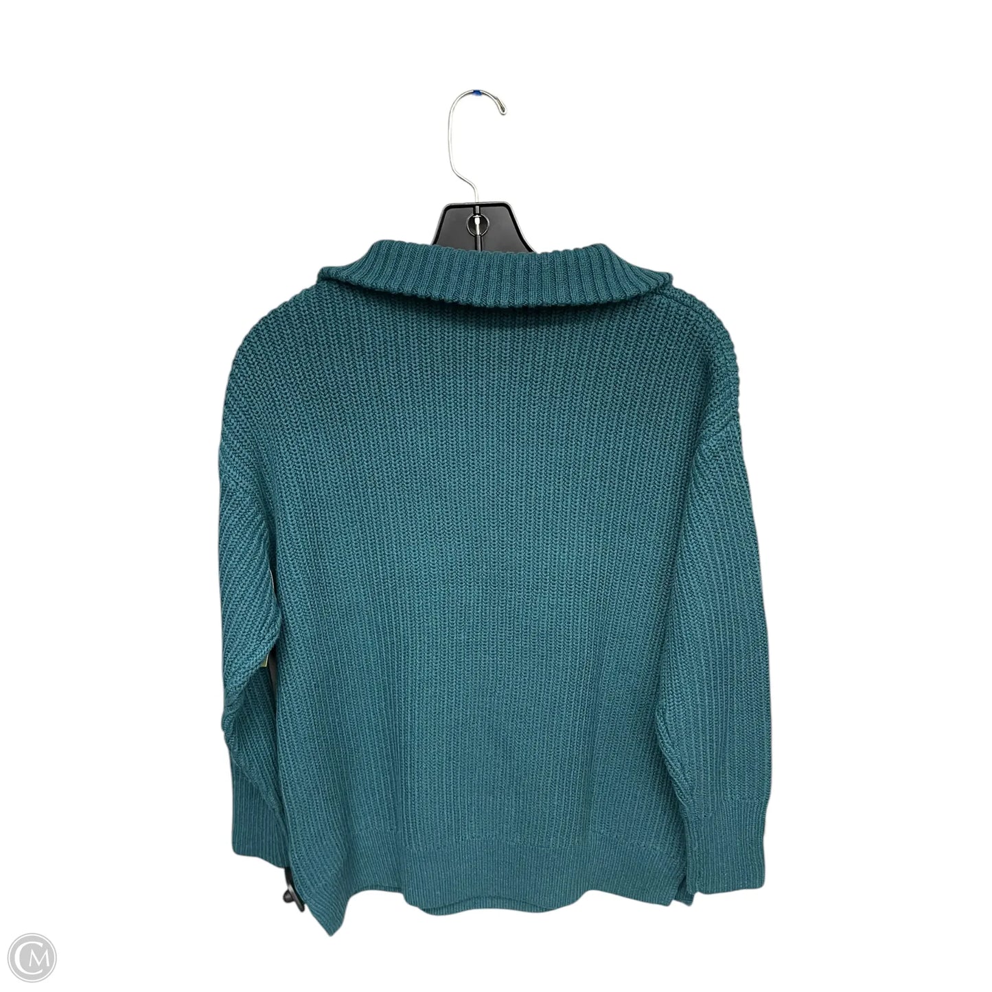 Sweater By Belle By Kim Gravel In Teal, Size: Xxs