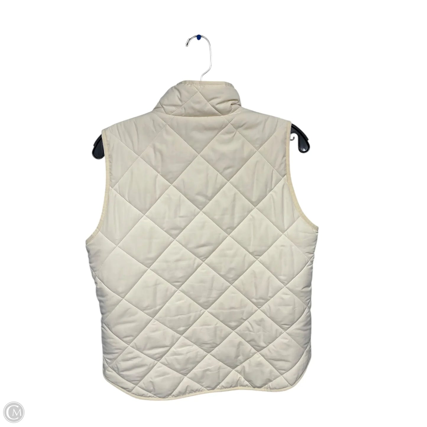Vest Puffer & Quilted By J. Crew In Yellow, Size: M