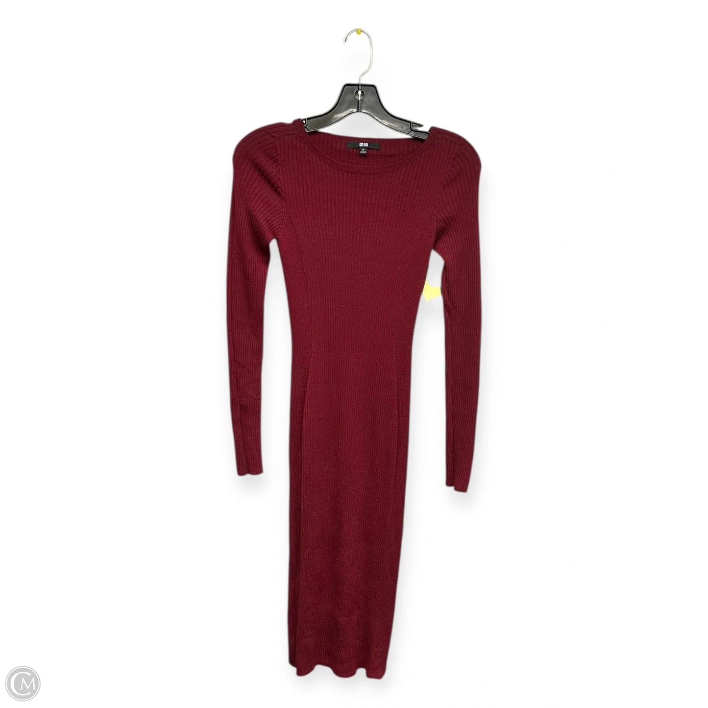 Dress Casual Maxi By Uniqlo In Red, Size: Xs