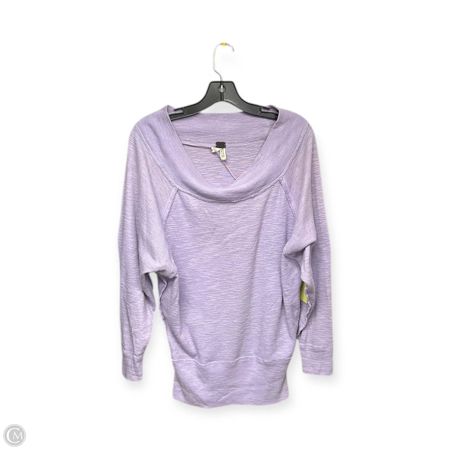 Top 3/4 Sleeve By We The Free In Purple, Size: Xs