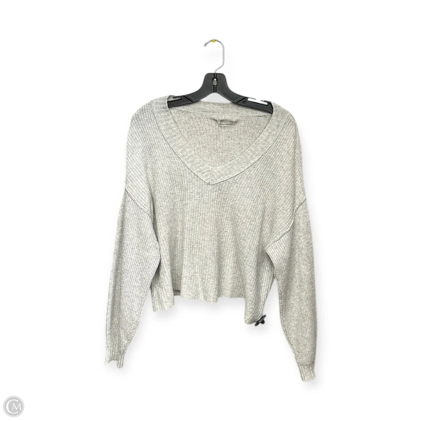 Sweater By American Eagle In Grey, Size: Xs