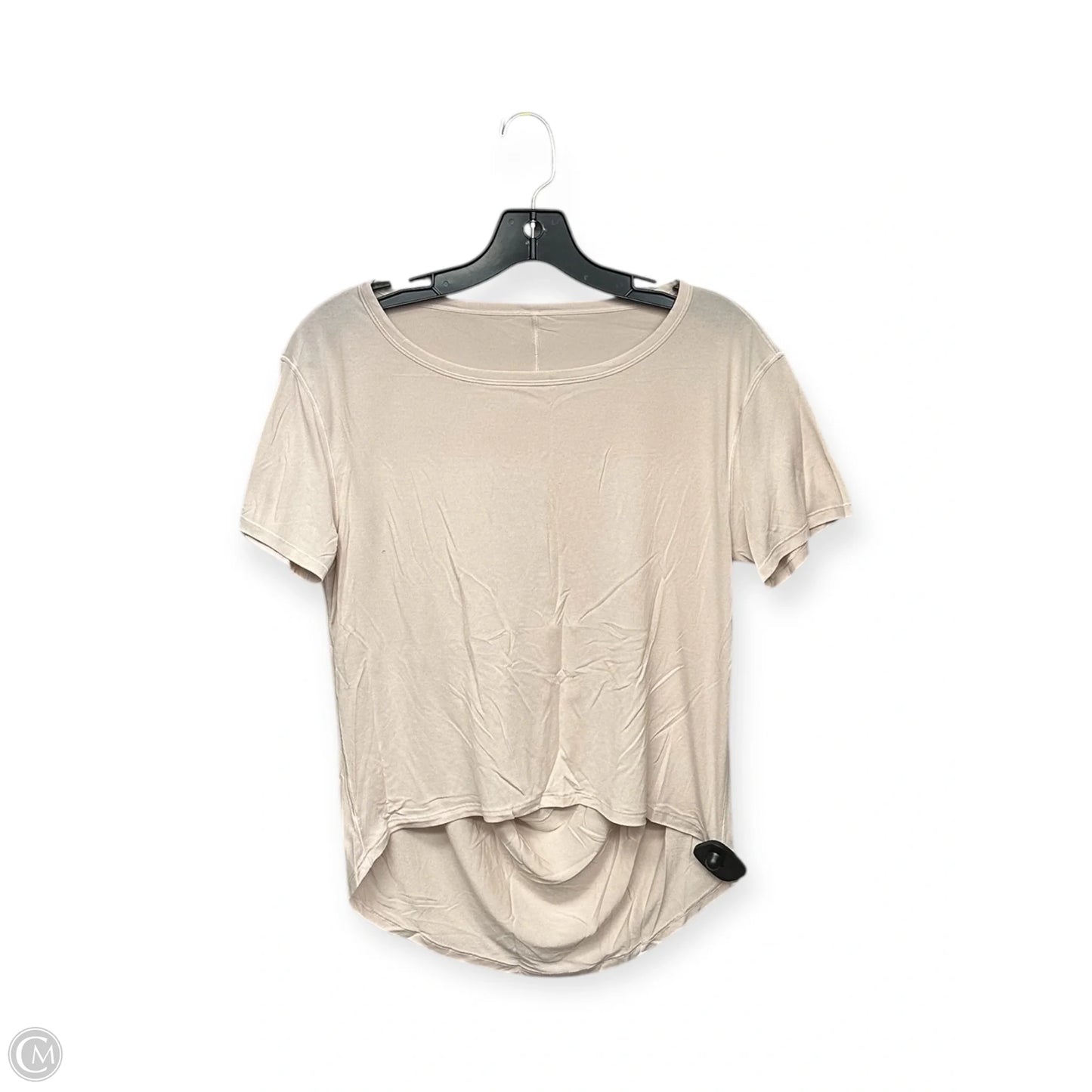 Athletic Top Short Sleeve By Lululemon In Pink, Size: S