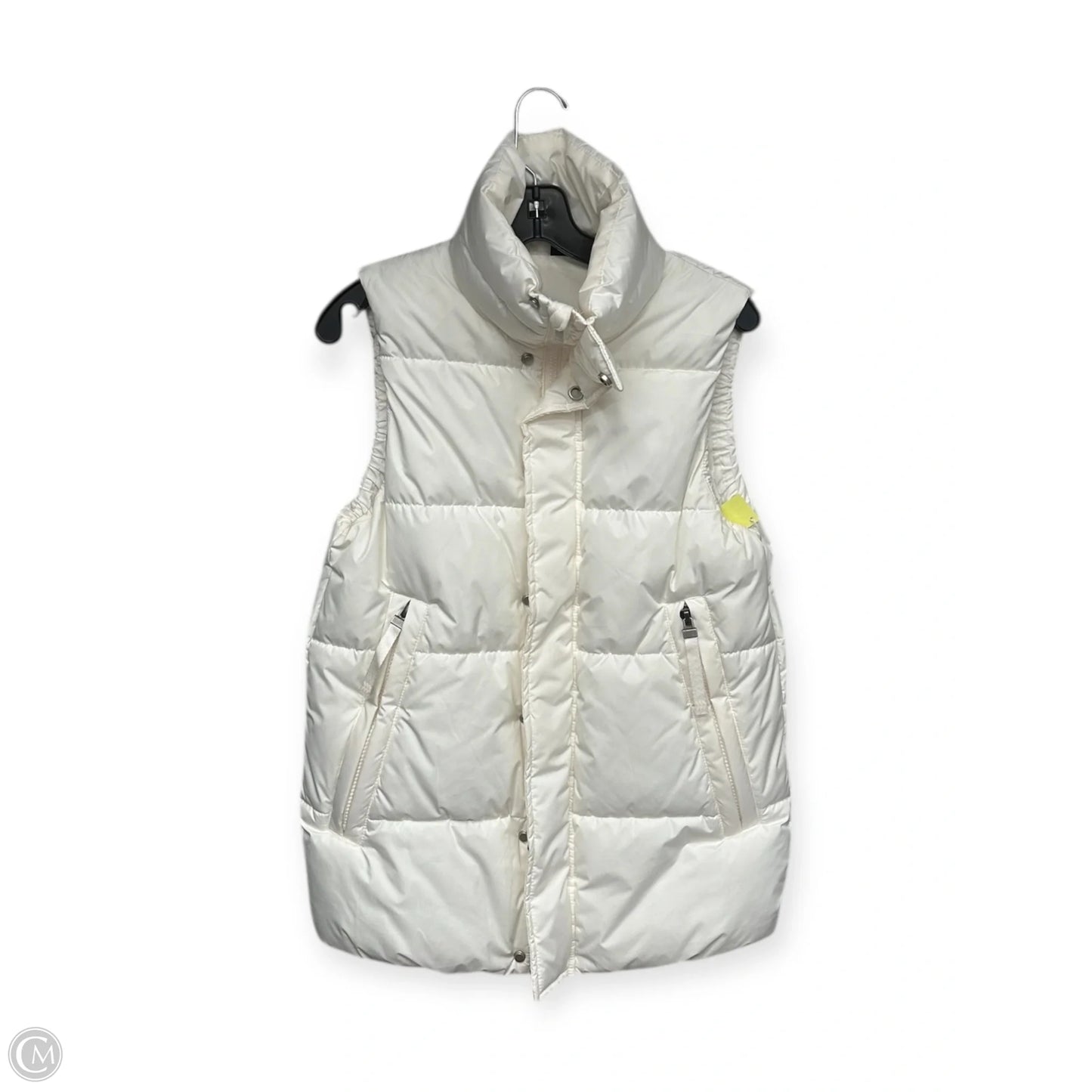 Vest Puffer & Quilted By All In Motion In Ivory, Size: Xs