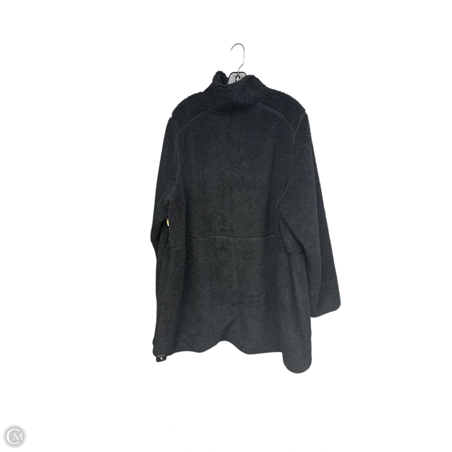 Jacket Faux Fur & Sherpa By L.l. Bean In Black, Size: 3x