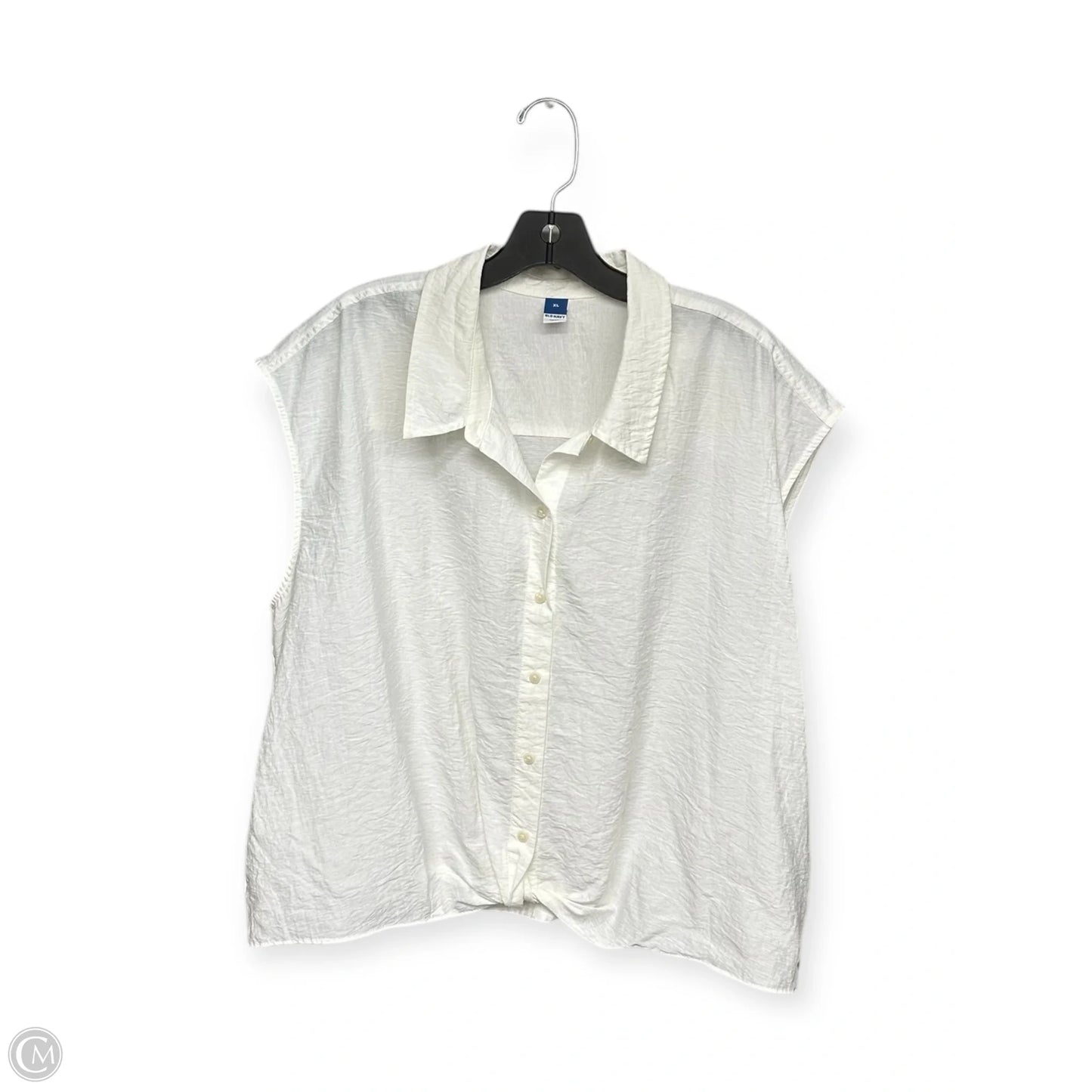 Top Sleeveless By Old Navy In Ivory, Size: Xl