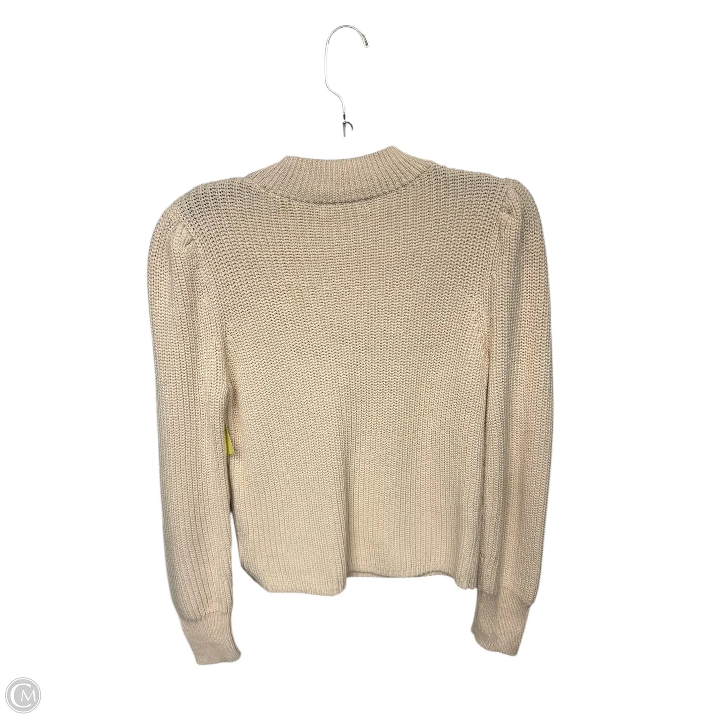 Sweater By 525 In Cream, Size: S