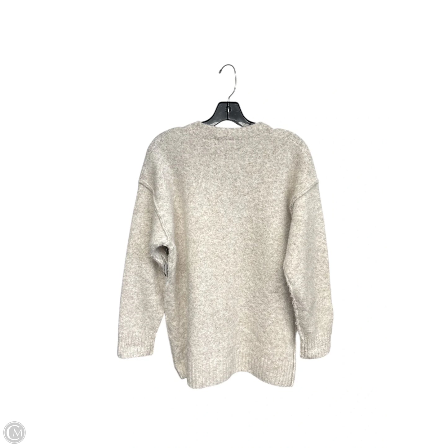 Sweater By Clothes Mentor In Cream, Size: Xs